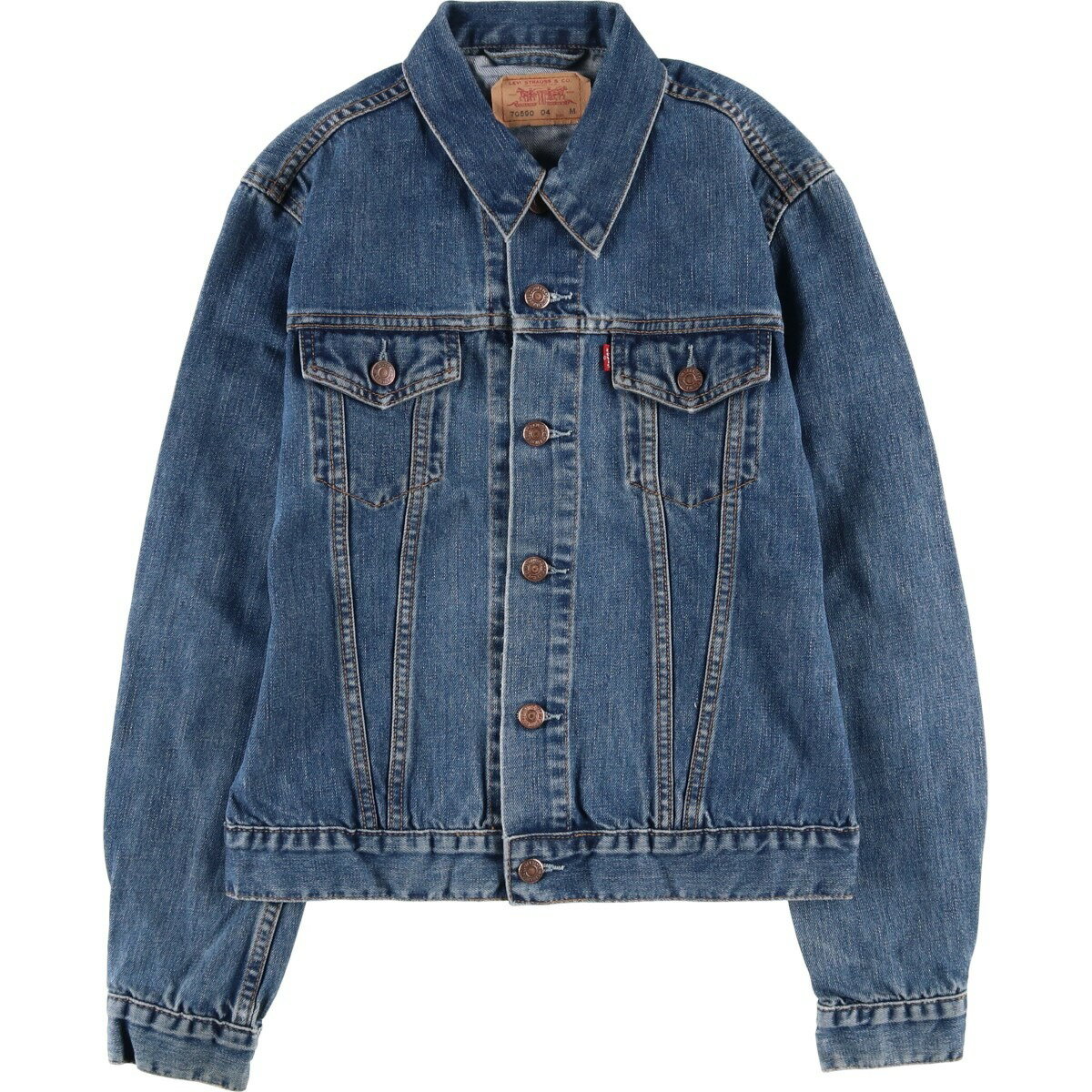 古着 リーバイス Levi's 70590-0416 ユーロモデル デニムジャケット Gジャン メンズM相当 /eaa618482 【中古】 【260308】 ブルー系 春秋冬