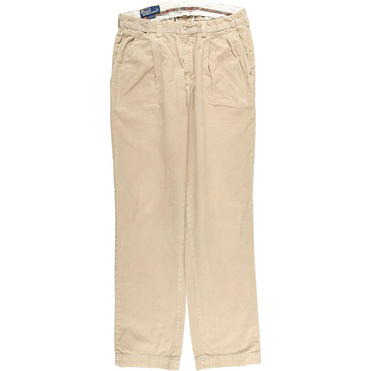 樂天商城 - 古着 ラルフローレン Ralph Lauren POLO by Ralph Lauren コーデュロイパンツ メンズw33相当 /eaa618675 【中古】 【260307】 ベージュ系 春夏秋冬