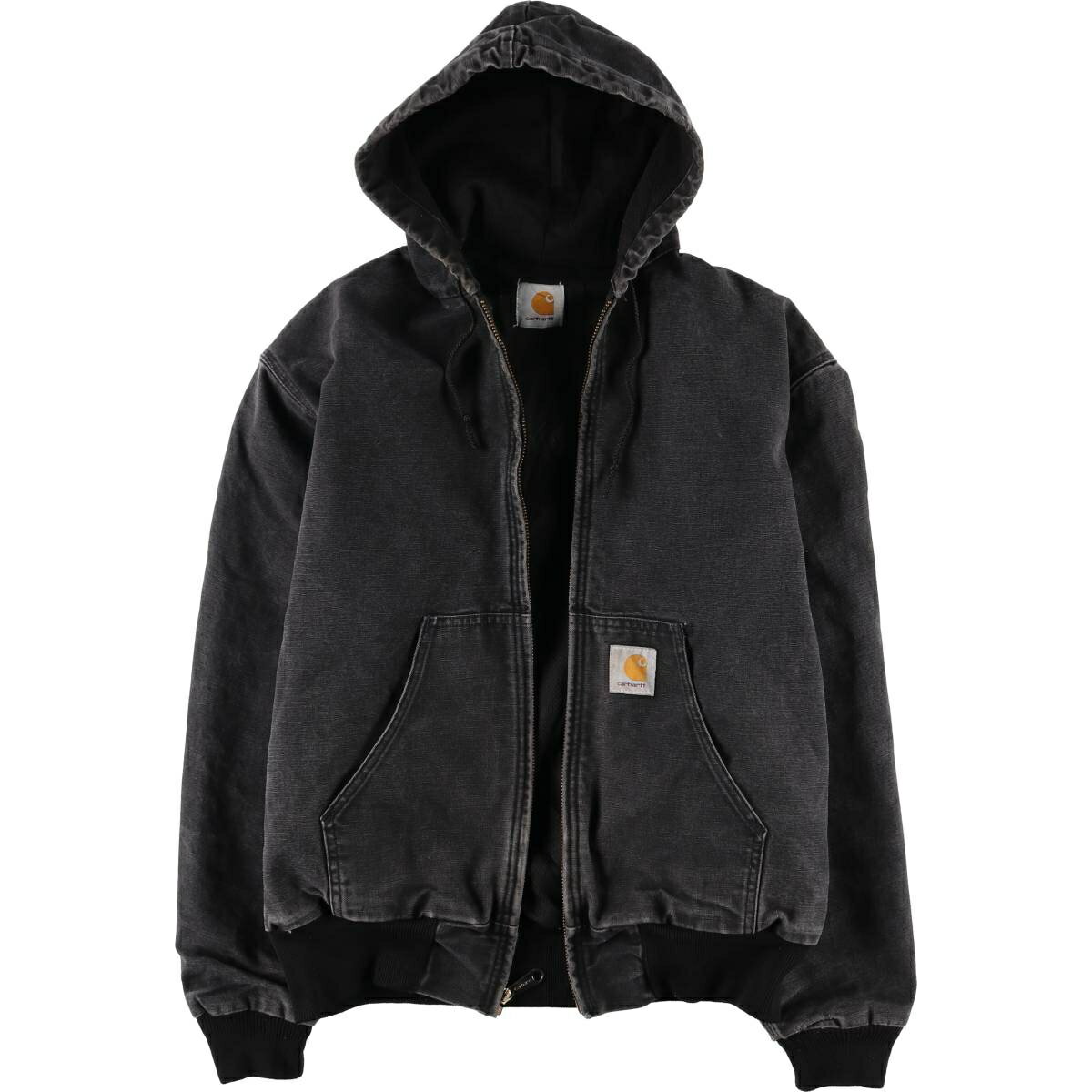 Rakuten - 古着 訳あり特価 カーハート Carhartt アクティブジャケット ダックフルジップパーカー メンズXL相当 /eaa618858 【中古】 【260411】