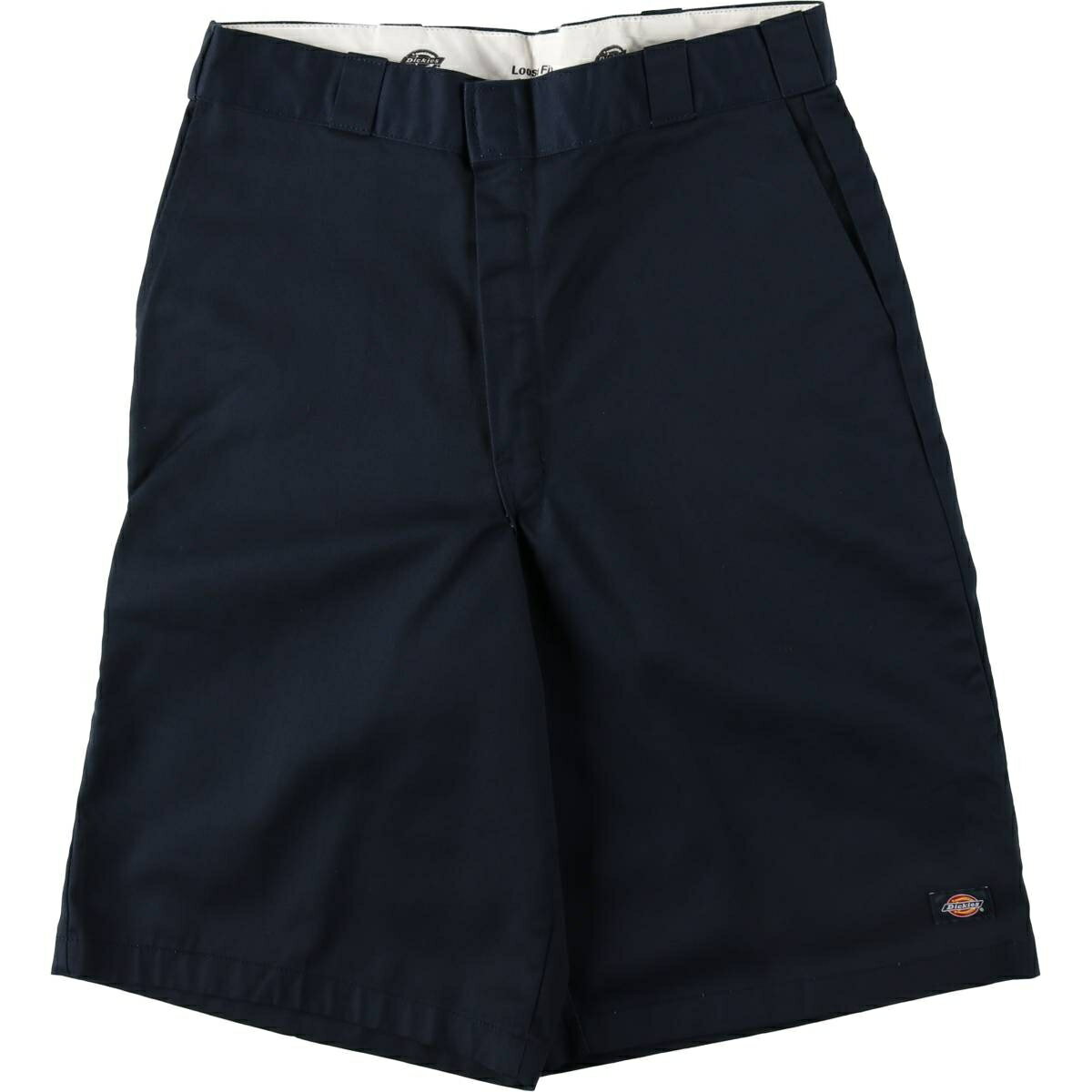 古着 ディッキーズ Dickies ワークショーツ ハーフパンツ メンズw35相当 /eaa618867 【中古】 【260529】 ネイビー系 春夏秋