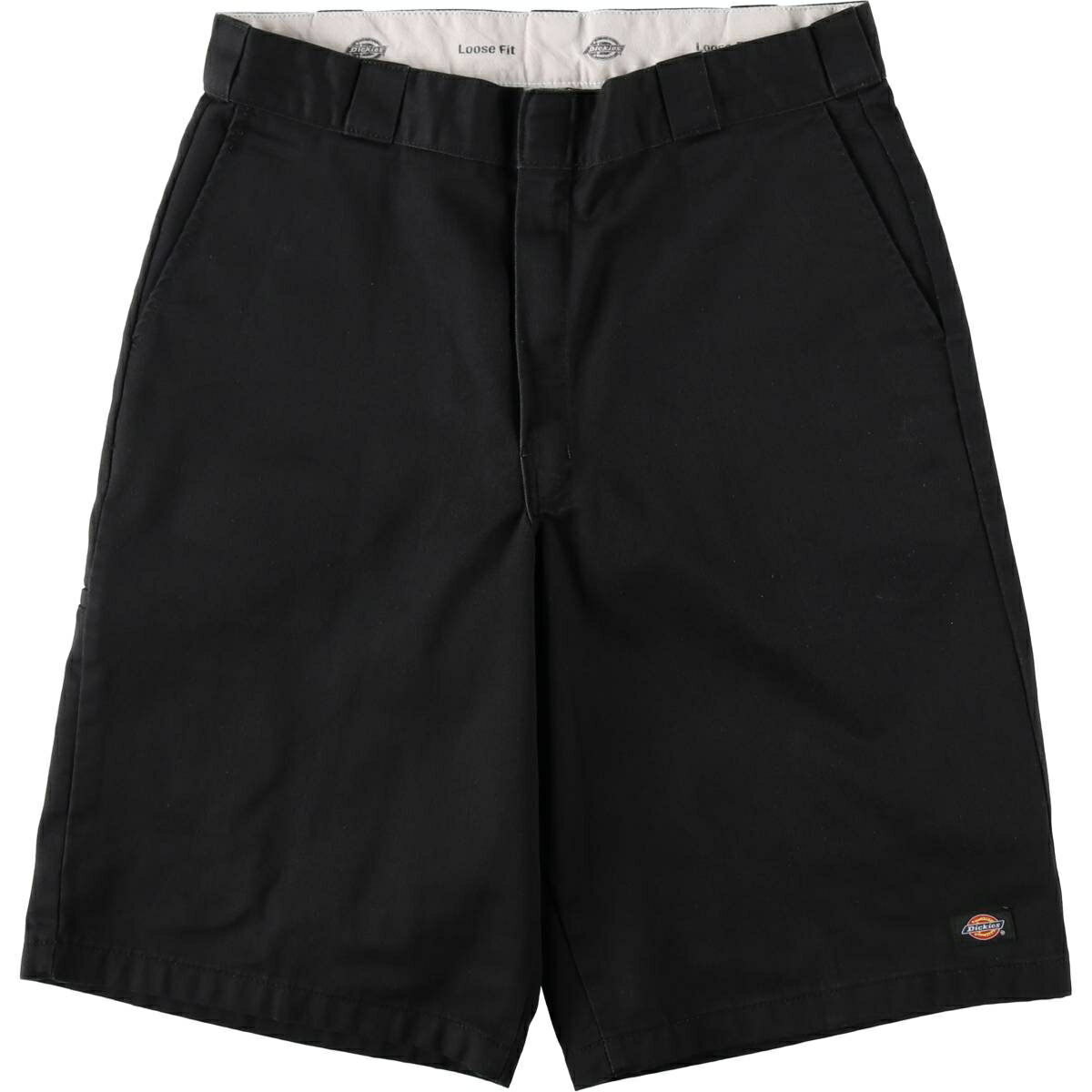 古着 ディッキーズ Dickies ワークショーツ ハーフパンツ メンズw33相当 /eaa618870 【中古】 【260529】 ブラック系 春夏秋