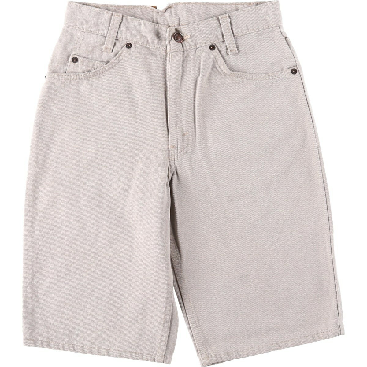 Rakuten - 古着 90'S リーバイス Levi's 550 RELAXED FIT STUDENT 30705-1894 オレンジタブ デニム ハーフパンツ ジョーツ レディースL(w27)相当 ヴィンテージ /eaa618936 【中古】 【260418】 【ADEL/アデル】