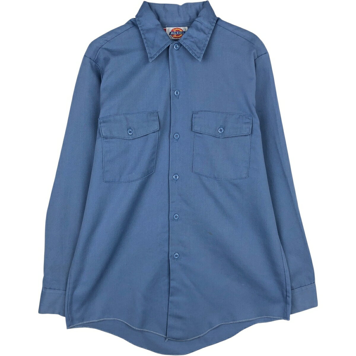 Rakuten - 古着 80~90'S ディッキーズ Dickies 長袖 ワークシャツ USA製 メンズM相当 /eaa619064 【中古】 【260414】