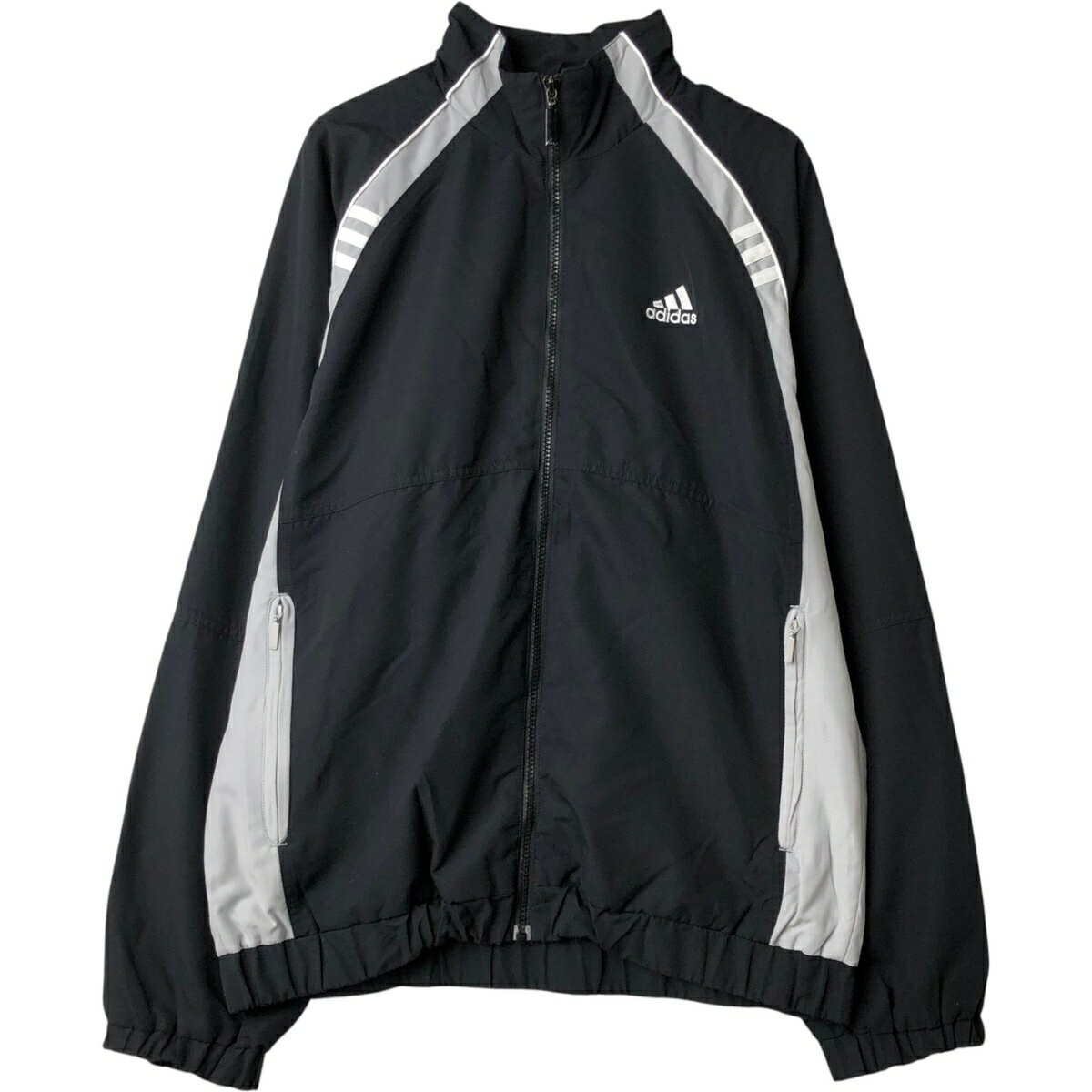 Rakuten - 古着 00'S アディダス adidas ウインドブレーカー メンズL相当 /eaa619163 【中古】 【260307】 ブラック系 春秋冬