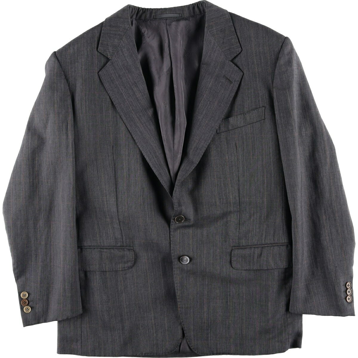 Rakuten - 古着 クリスチャンディオール Christian Dior MONSIEUR チェック柄 テーラードジャケット メンズM相当 /eaa619171 【中古】 【260327】 グレー系 春秋冬