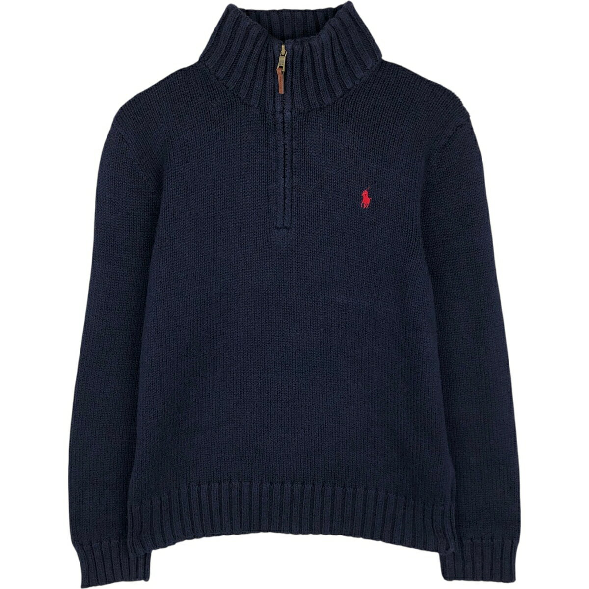 楽天市場】ポロ ラルフローレン コットン ハーフジップセーターの通販
