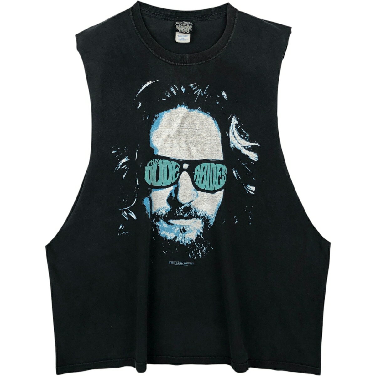 樂天商城 - 古着 リップルジャンクション RIPPLE JUNCTION THE BIG LEBOWSKI ビッグリボウスキ カットオフ 映画 ムービーTシャツ メンズXXL相当 /eaa619390 【中古】 【260530】