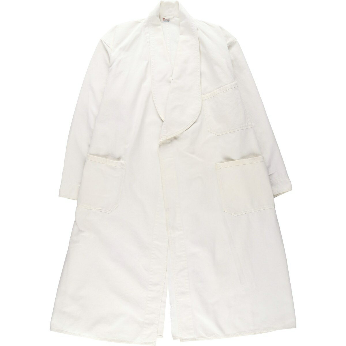 Rakuten - 古着 50'S KEYSTONE ショップコート メンズL相当 ヴィンテージ /eaa619401 【中古】 【260316】 ホワイト系 春秋冬