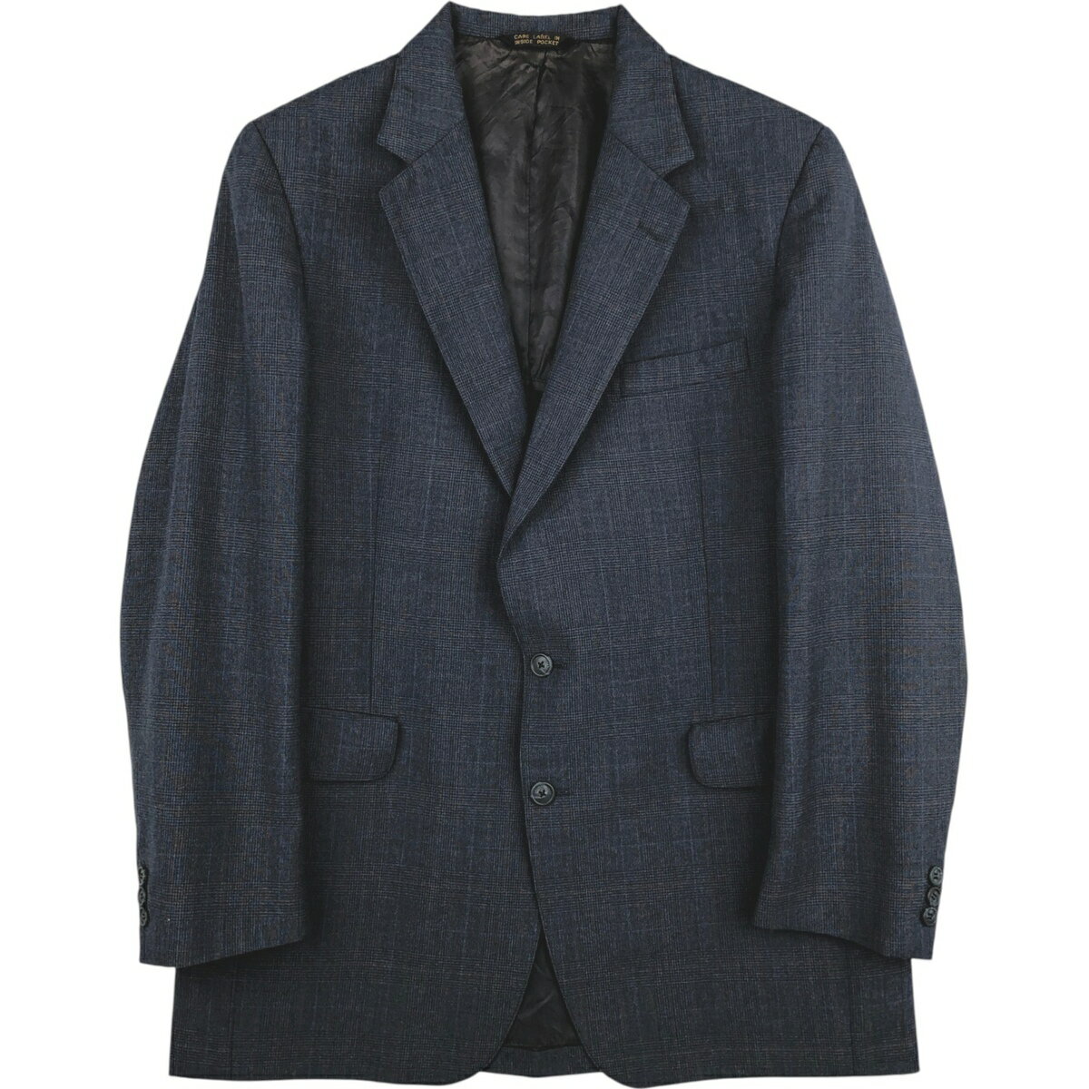 Rakuten - 古着 Custom Guild チェック柄 テーラードジャケット メンズM相当 ヴィンテージ /eaa619447 【中古】 【260317】 グレー系 春秋冬