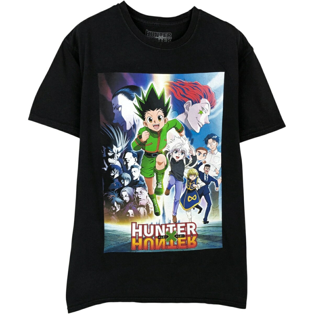 乐天商城 - 古着 HUNTER×HUNTER ハンターハンター キャラクタープリントTシャツ メンズL相当 /eaa619515 【中古】 【260528】
