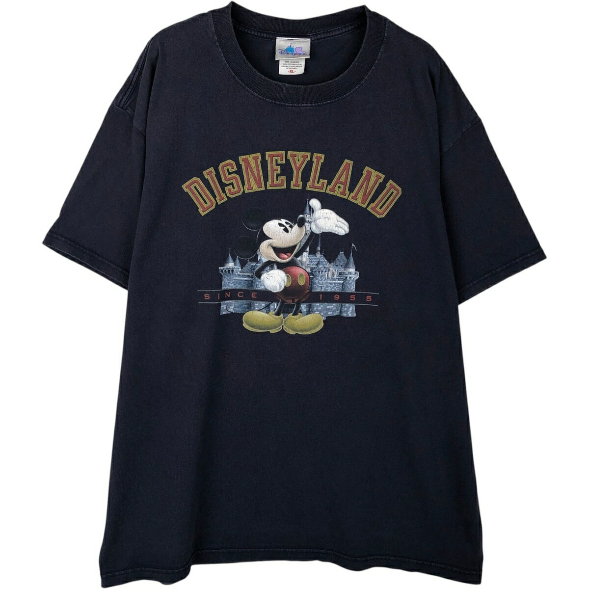 乐天商城 - 古着 DISNEY LAND RESORT MICKEY MOUSE ミッキーマウス キャラクタープリントTシャツ メンズXL相当 /eaa619560 【中古】 【260524】