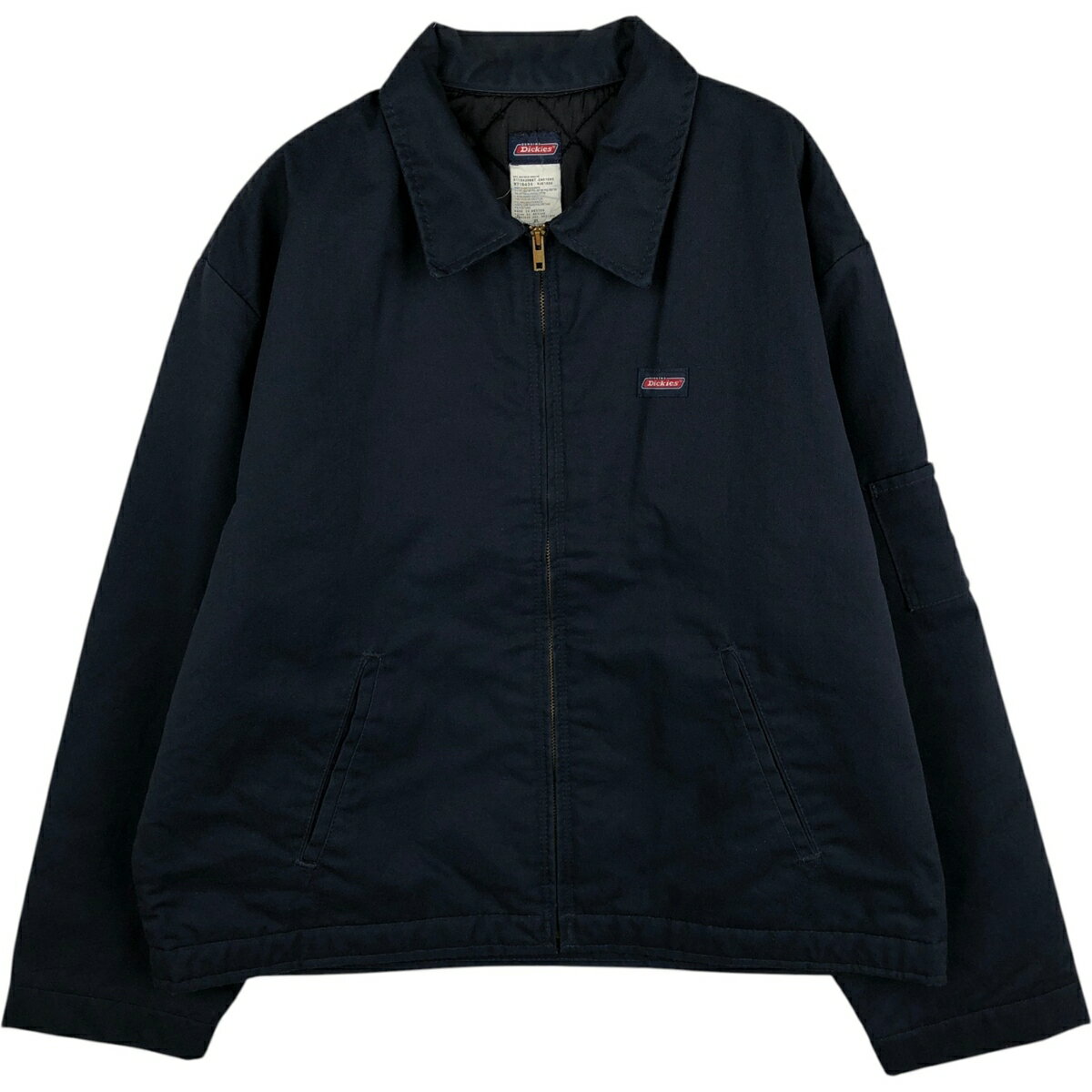 Rakuten - 古着 ディッキーズ Dickies 中綿入り ワークジャケット メンズXL相当 /eaa619699 【中古】 【260306】 ネイビー系 春秋冬