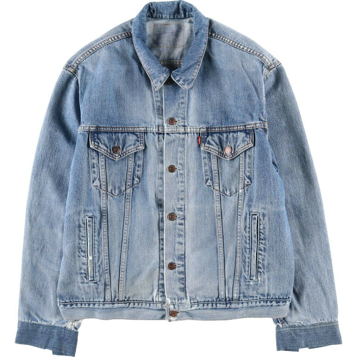 古着 90'S リーバイス Levi's 70503-0414 デニムジャケット Gジャン メンズXXL相当 ヴィンテージ /eaa619935 【中古】 【260307】 ブルー系 春秋冬