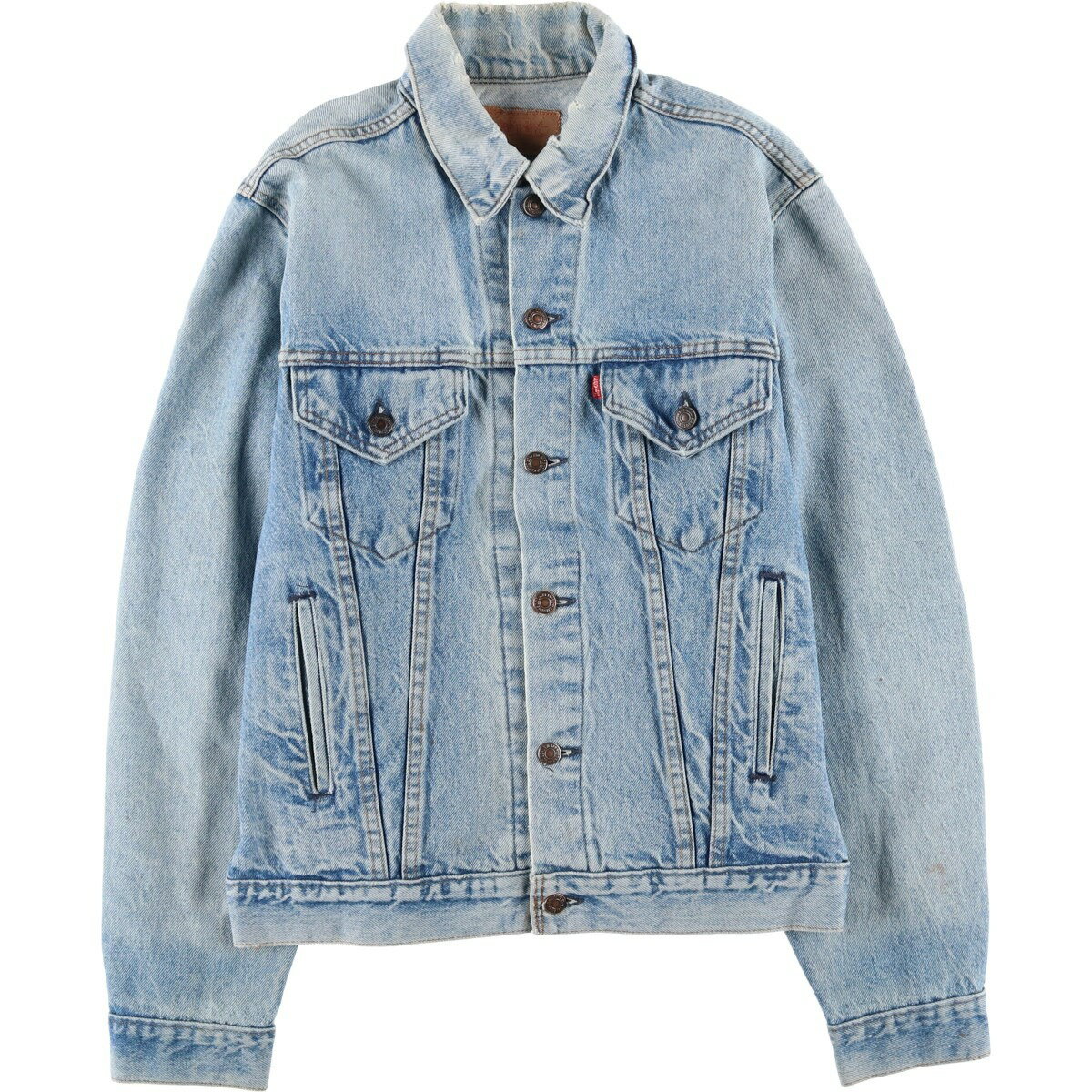 Rakuten - 古着 80'S~ リーバイス Levi's デニムジャケット Gジャン USA製 メンズM相当 ヴィンテージ /eaa619943 【中古】 【260309】 ブルー系 春秋冬