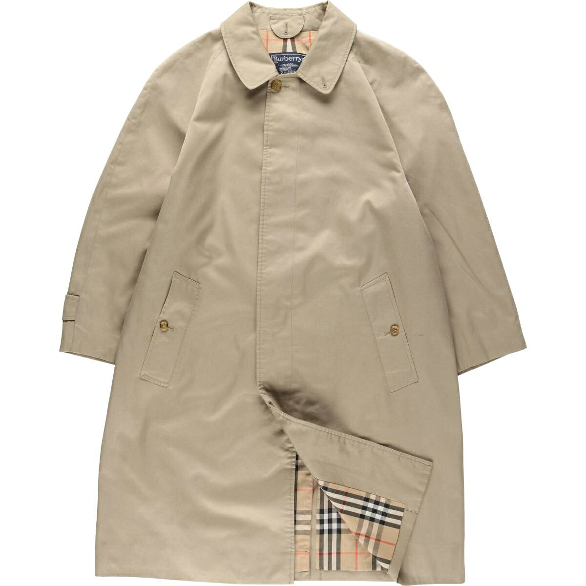 古着 バーバリー Burberry's ステンカラーコート バルマカーンコート メンズL相当 eaa620218 中古 2604 jam-ing-11562273 古着屋JAM パッケージ画像