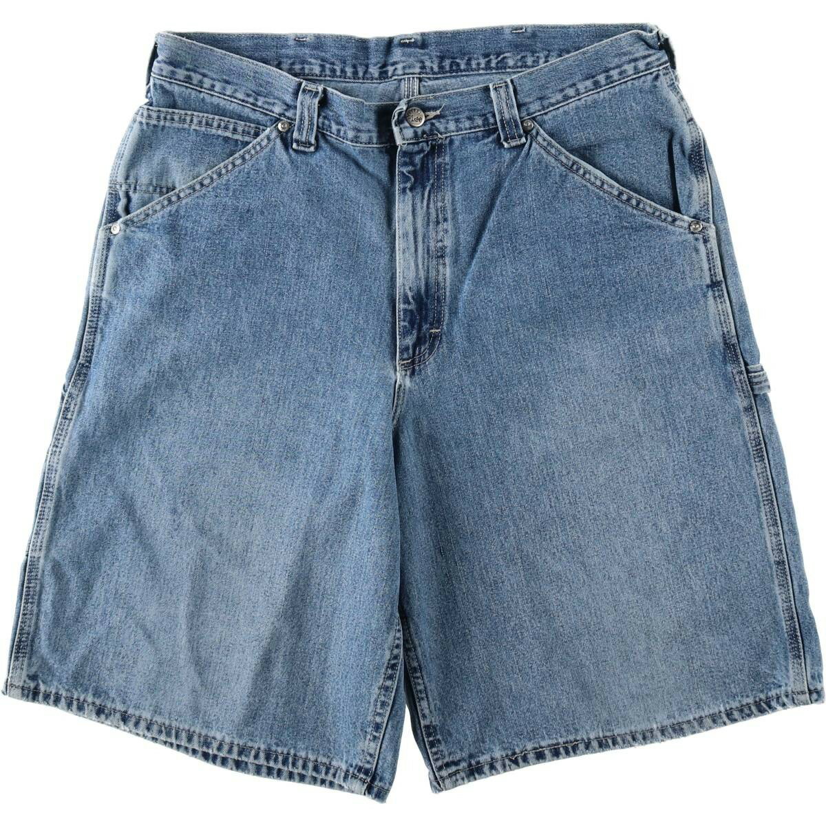 古着 90'S~ リー Lee DUNGAREES デニムペインターショーツ ハーフパンツ メンズw36相当 ヴィンテージ /eaa620262 【中古】 【260606】