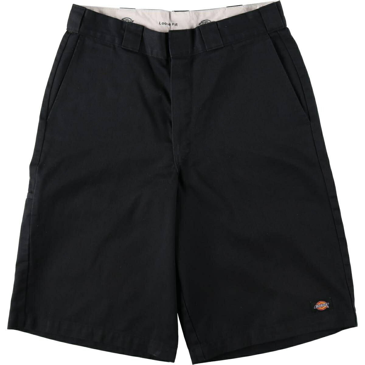 古着 ディッキーズ Dickies Loose Fit ワークショーツ ハーフパンツ メンズw30相当 /eaa620272 【中古】 【260529】 ブラック系 春夏秋
