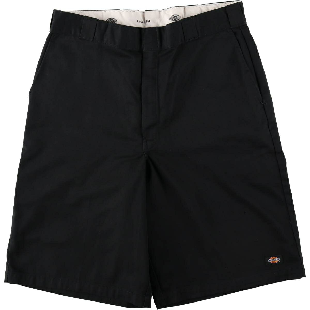 古着 ディッキーズ Dickies Loose Fit ワークショーツ ハーフパンツ メンズw36相当 /eaa620276 【中古】 【260529】 ブラック系 春夏秋