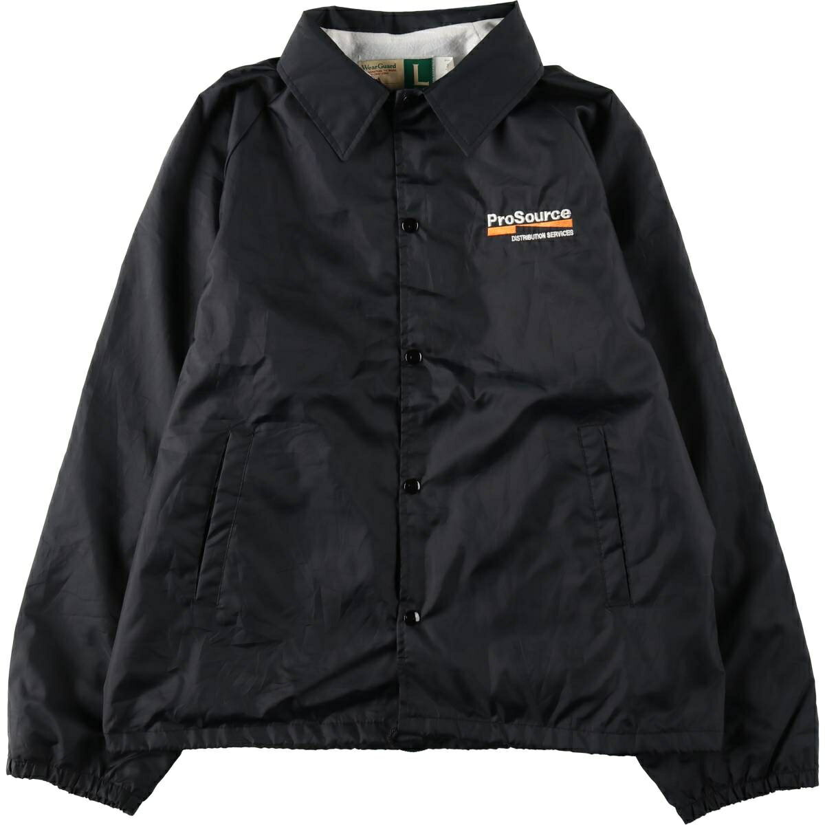 乐天商城 - 古着 90'S Wear Guard アドバタイジング コーチジャケット USA製 メンズL相当 ヴィンテージ /eaa620481 【中古】 【260614】