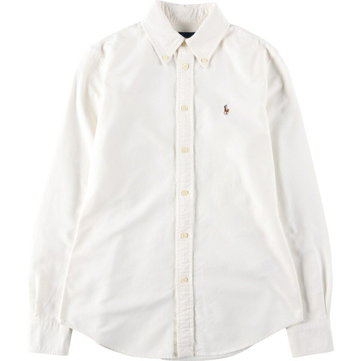 Rakuten - 古着 ラルフローレン Ralph Lauren CUSTOM FIT 長袖 ボタンダウンシャツ レディースXS相当 /eaa620526 【中古】 【260601】 【ADEL/アデル】