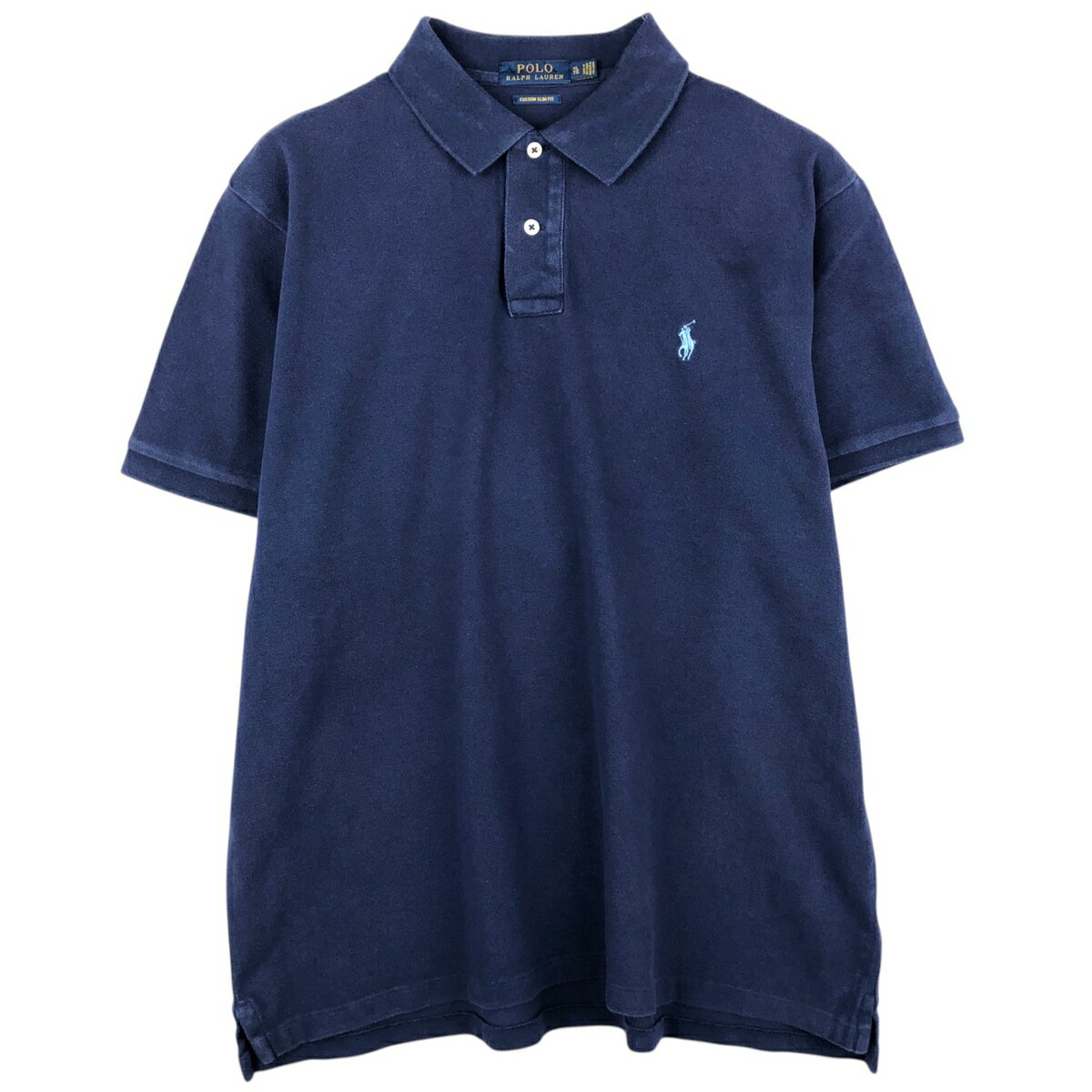 Rakuten - 古着 ラルフローレン Ralph Lauren POLO RALPH LAUREN CUSTOM SLIM FIT 半袖 ポロシャツ メンズXL相当 /eaa620762 【中古】 【260531】