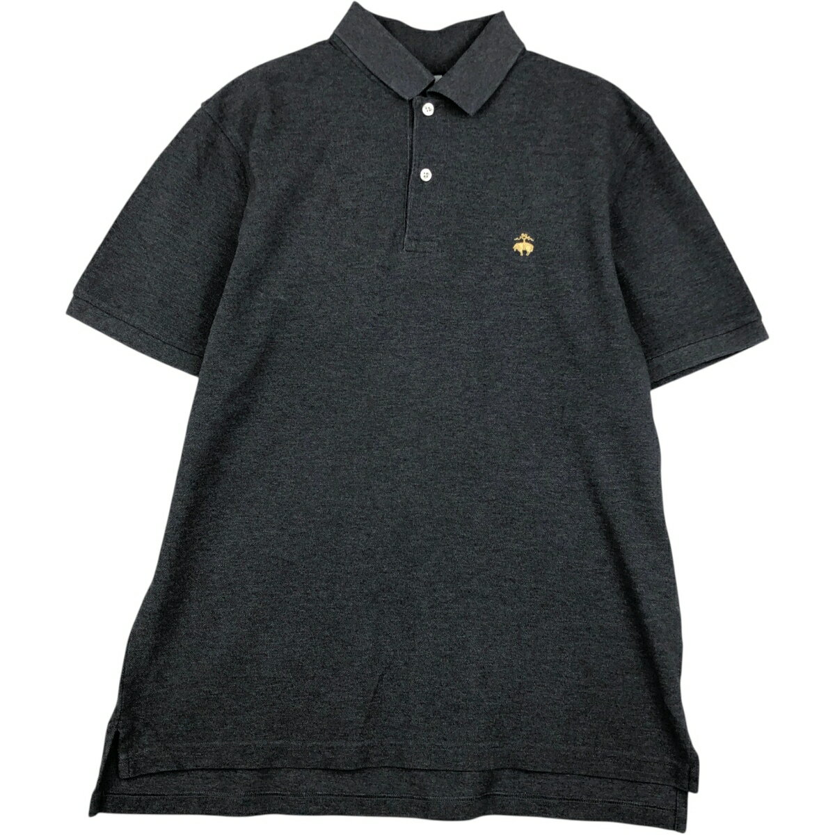 古着 ブルックスブラザーズ Brooks Brothers 1818 半袖 ポロシャツ メンズM相当 /eaa620799 【中古】 【260530】 グレー系 春夏秋