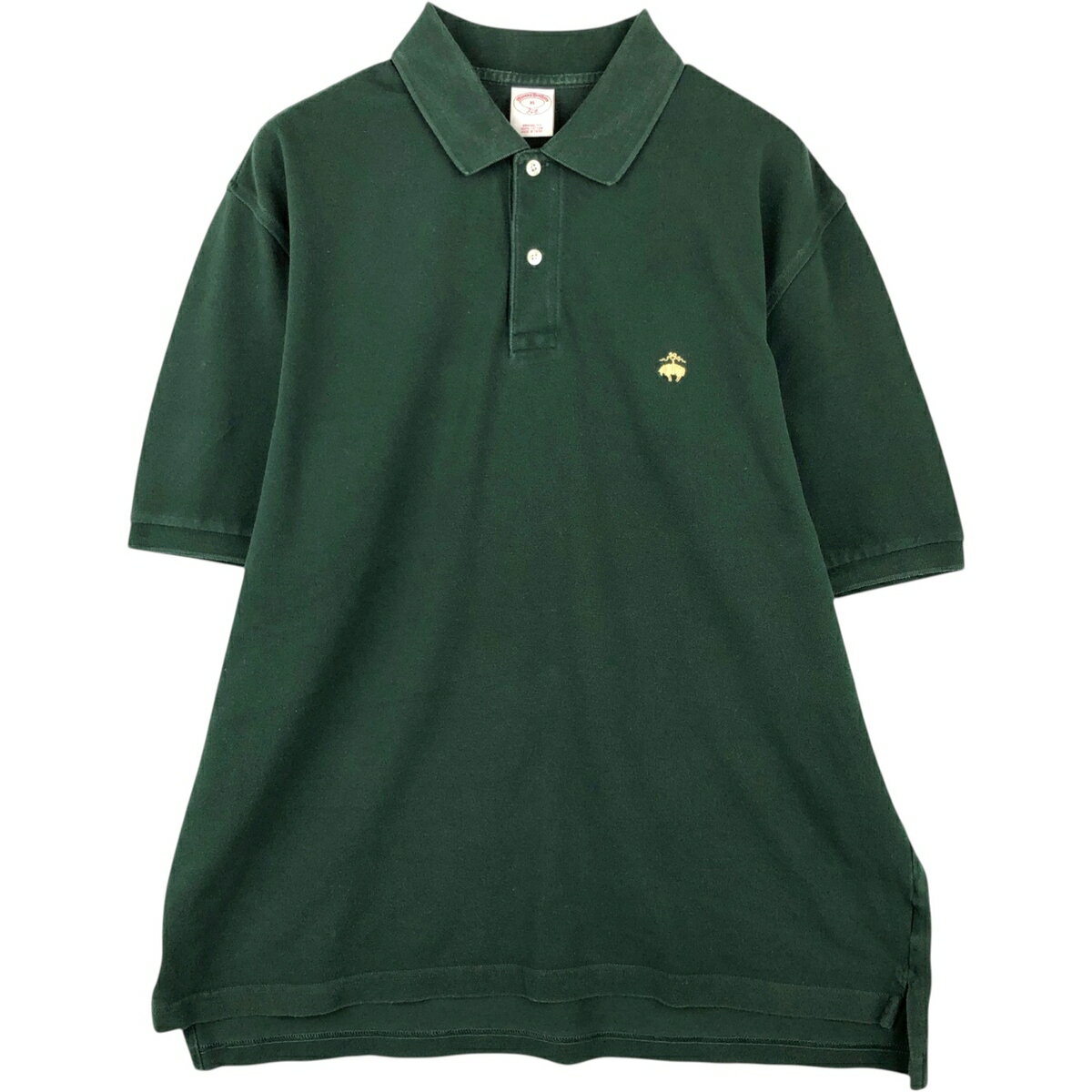 古着 ブルックスブラザーズ Brooks Brothers 346 半袖 ポロシャツ メンズXL相当 /eaa620802 【中古】 【260529】 グリーン系 春夏秋