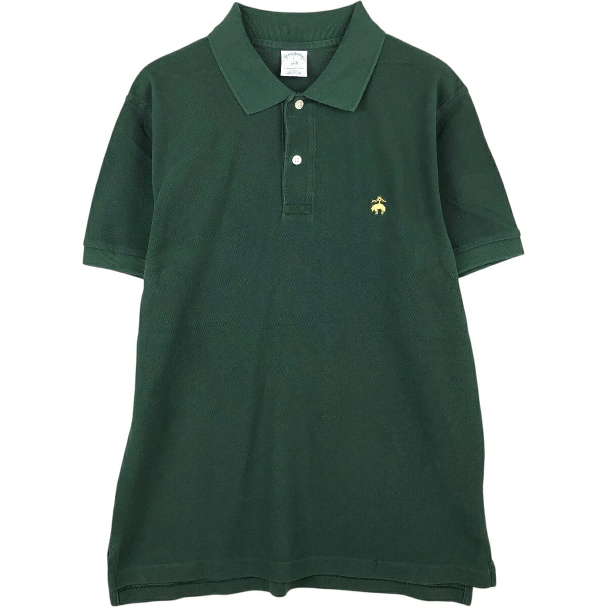 古着 ブルックスブラザーズ Brooks Brothers 1818 半袖 ポロシャツ メンズL相当 /eaa620860 【中古】 【260531】 グリーン系 春夏秋