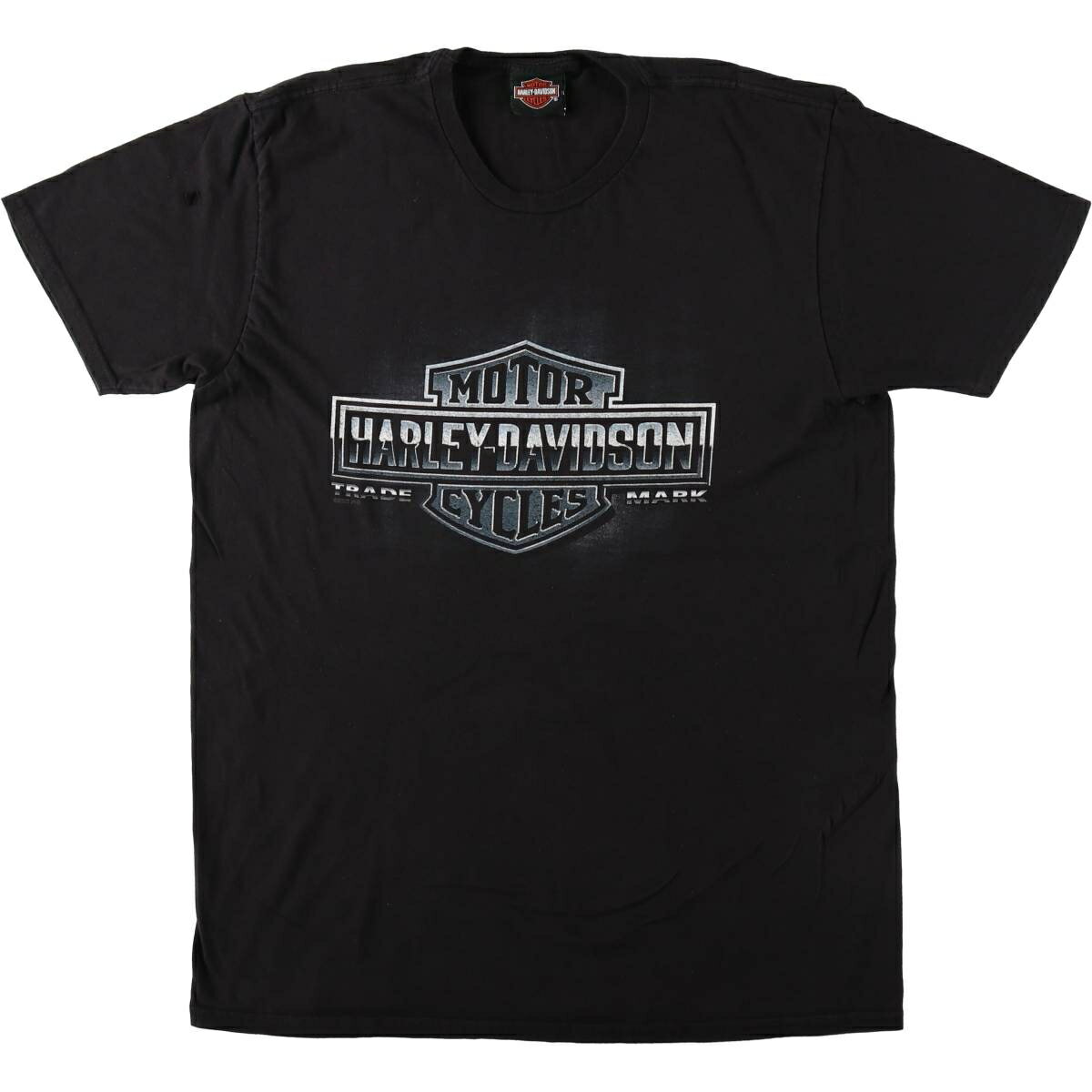 Short Sleeves - 古着 ハーレーダビッドソン Harley-Davidson 魚柄 モーターサイクル バイクTシャツ メンズL相当 /eaa620898 【中古】 【260530】