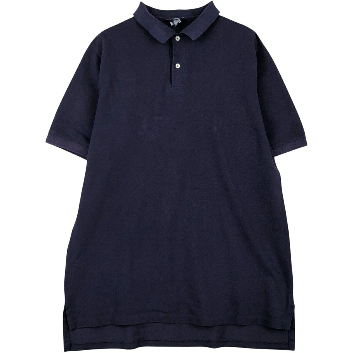 商品詳細 ブランド・LANDS'END・ランズエンド・ 特徴・半袖・レギュラーカラー・フェード・ヴィンテージ・ モデル/形状・半袖 ポロシャツ・ 素材・コットン:100%・ 色・ネイビー系 紺色・ 柄・無地・ワンポイント・ 生産国・USA製・ 年代・90年代・ サイズ・メンズL・表記サイズ:L 42-44・着丈:79cm・身幅:55.5cm・肩幅:45.5cm・袖丈:25.5cm・ コンディション・C・ カテゴリ・メンズ・トップス・ポロシャツ・無地ポロシャツ・ 商品番号・eaa620998・ 取扱店・・ スタッフコメントこの商品は、色褪せや変色、色むらを古着ならではのリアルな風合いとして味わえる一着です。LANDS'END 半袖 ポロシャツ / メンズL / 商品番号 eaa620998 USEDですので使用感などございますが、まだまだご愛用していただけます。 古着という事をご理解の上ご注文よろしくお願いします。 【状態追記】 ●全体的に色むら ●内、首周り・右脇に汚れ※状態は当社独自の基準です。 着用感表記サイズ着丈身幅肩幅袖丈 メンズLL 42-44(※着用感、表記サイズは目安です。)79cm55.5cm45.5cm25.5cm ※測定値の若干の誤差はご了承下さい。サイズガイドはこちら ブランドLANDS'ENDランズエンド 特徴半袖 / レギュラーカラー / フェード / ヴィンテージモデル/形状半袖 ポロシャツ素材コットン:100%色ネイビー系 紺色柄無地 / ワンポイント生産国USA製年代90年代カテゴリ無地ポロシャツ商品番号eaa620998取扱店　　 この商品は、色褪せや変色、色むらを古着ならではのリアルな風合いとして味わえる一着です。ランズエンドの他の商品を見る無地ポロシャツの他の商品を見る