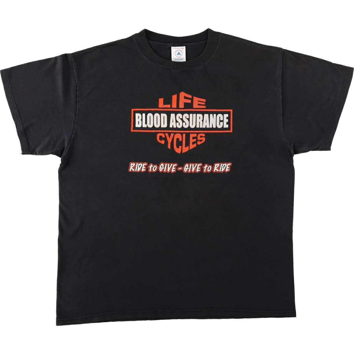古着 デルタ DELTA Harley-Davidson ハーレーダビッドソン 鷲柄 イーグル柄 モーターサイクル バイクTシャツ メンズL相当 /eaa621049  
