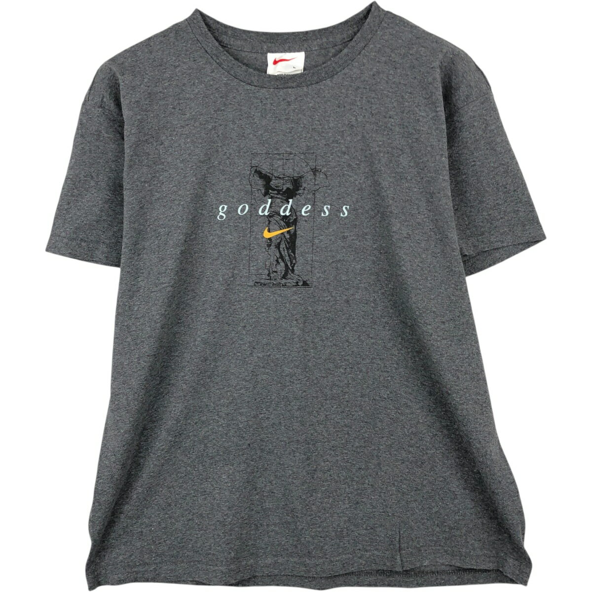 樂天商城 - 古着 90'S ナイキ NIKE ロゴプリントTシャツ USA製 メンズL相当 ヴィンテージ /eaa621439 【中古】 【260604】