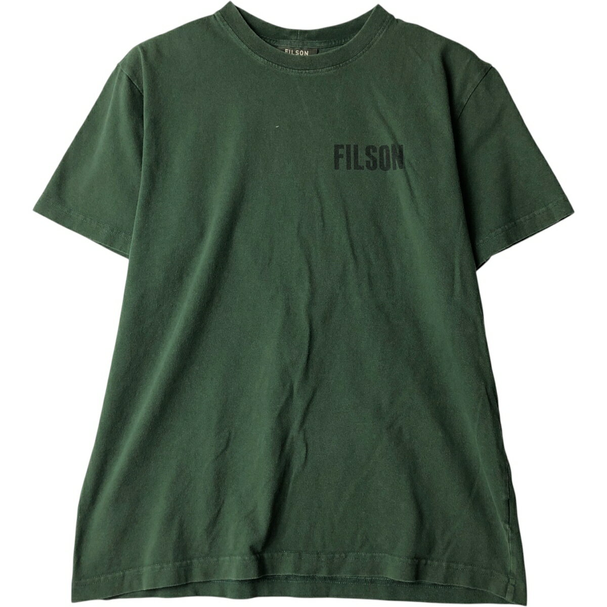 古着 フィルソン FILSON 半袖 プリントTシャツ USA製 メンズM相当 /eaa621637  