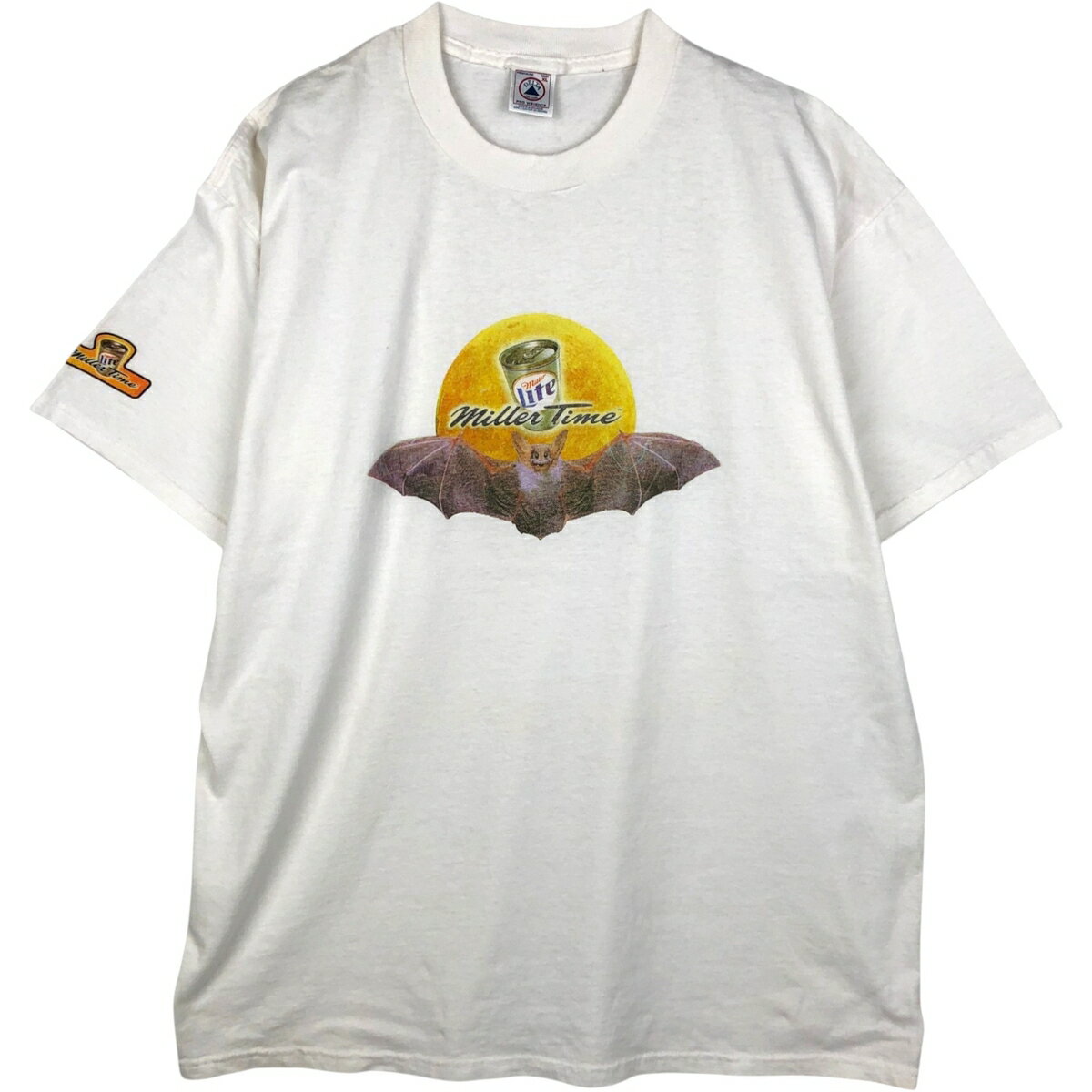 古着 デルタ DELTA Miller Lite ミラーライト アドバタイジングTシャツ メンズXL相当 /eaa621819  