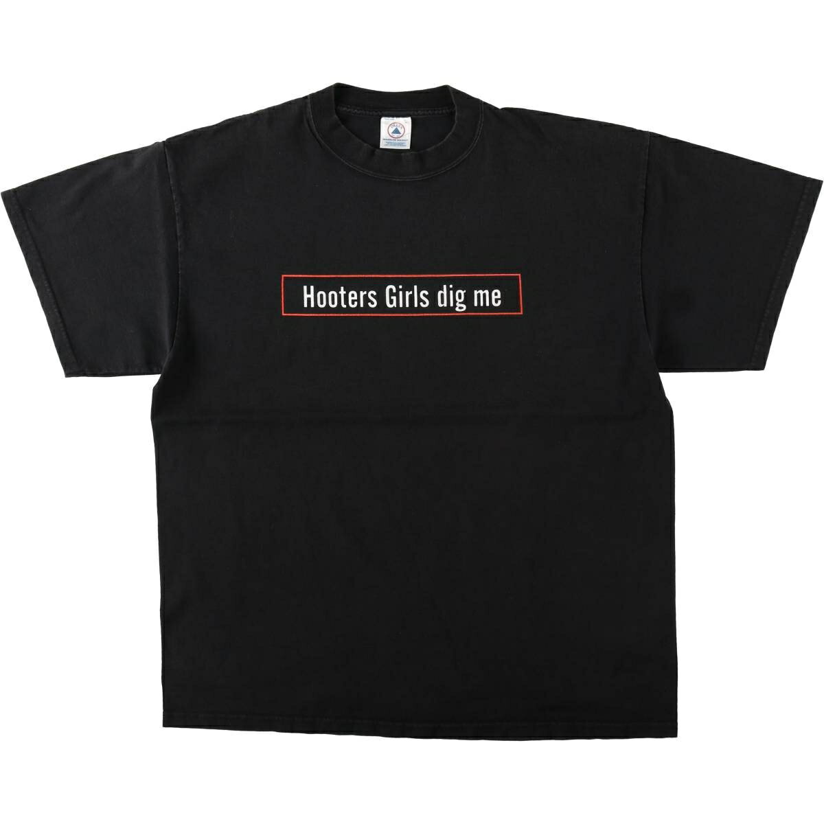古着 00'S デルタ DELTA MAGNUM WEIGHT HOOTERS フーターズ アドバタイジングTシャツ メンズXL相当 /eaa621830  