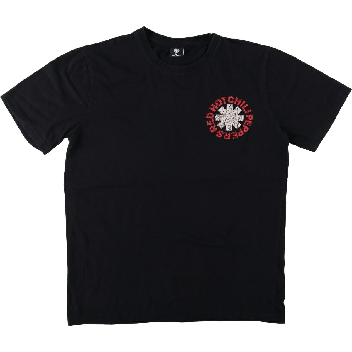 Rakuten - 古着 RED HOT CHILI PEPPERS レッドホットチリペッパーズ バンドTシャツ バンT メンズM相当 /eaa621856 【中古】 【260605】 ブラック系 春夏秋