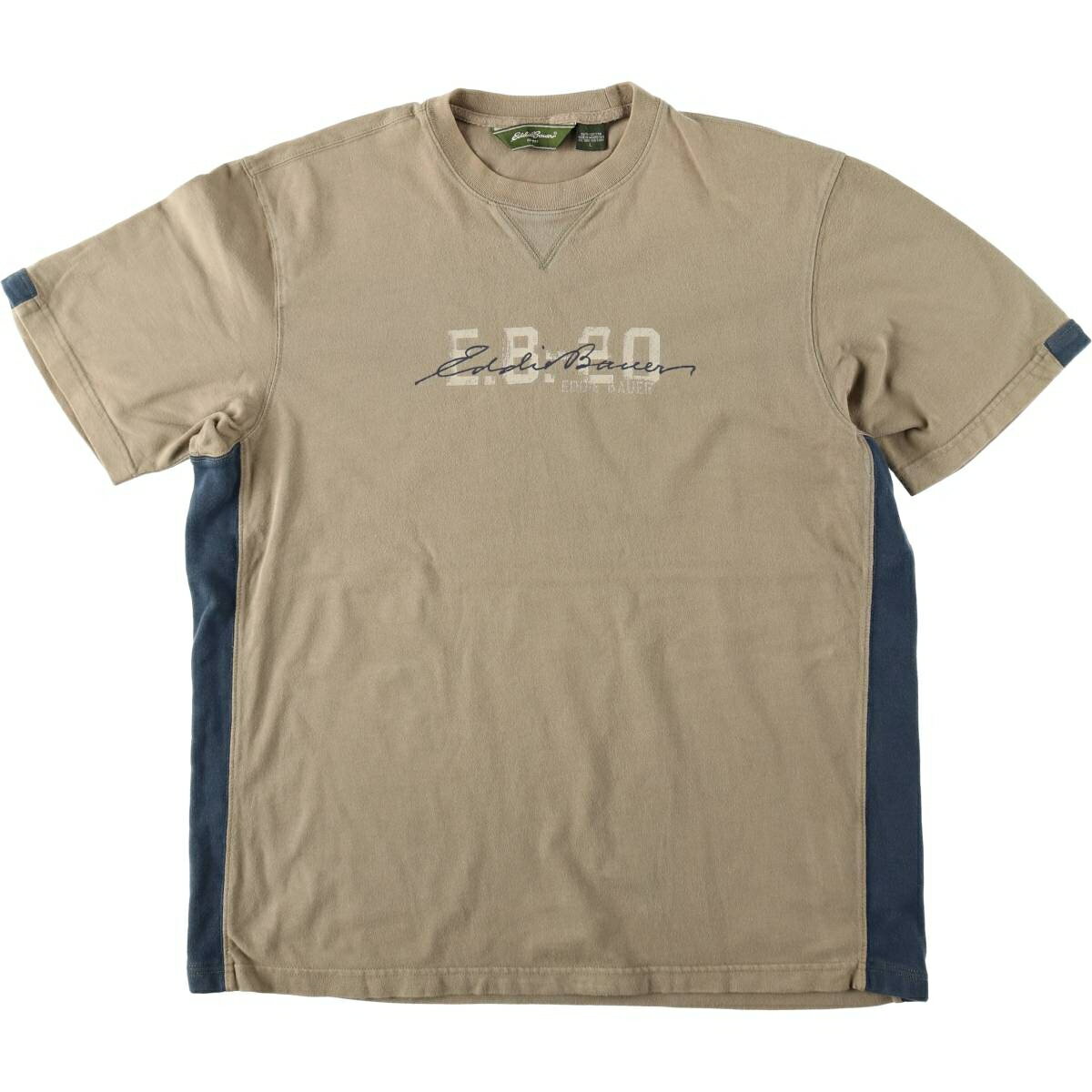 Rakuten - 古着 00'S エディーバウアー Eddie Bauer 半袖 ロゴTシャツ メンズL相当 /eaa621884 【中古】 【260604】