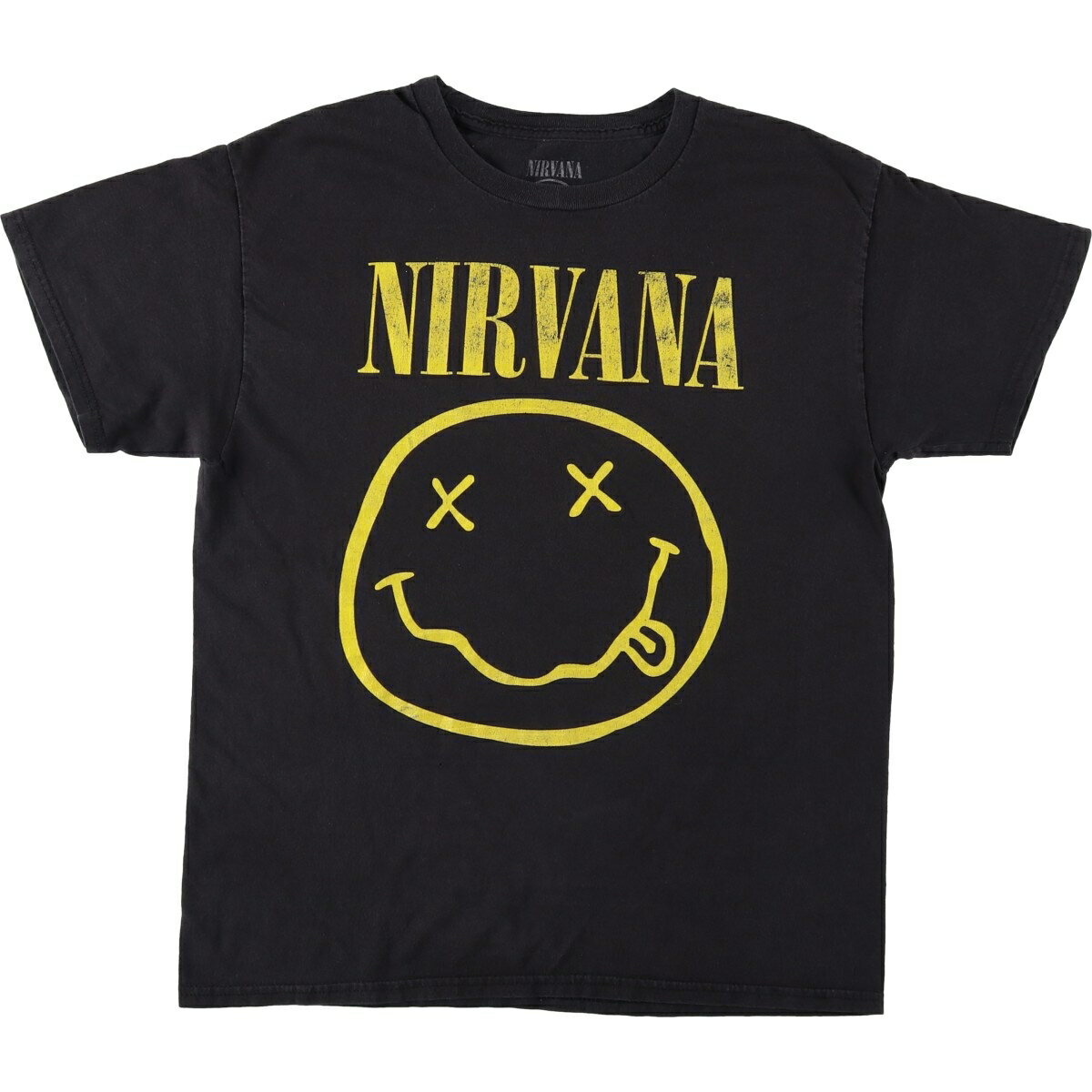 Rakuten - 古着 NIRVANA ニルヴァーナ バンドTシャツ バンT メンズM相当 /eaa621937 【中古】 【260605】 ブラック系 春夏秋