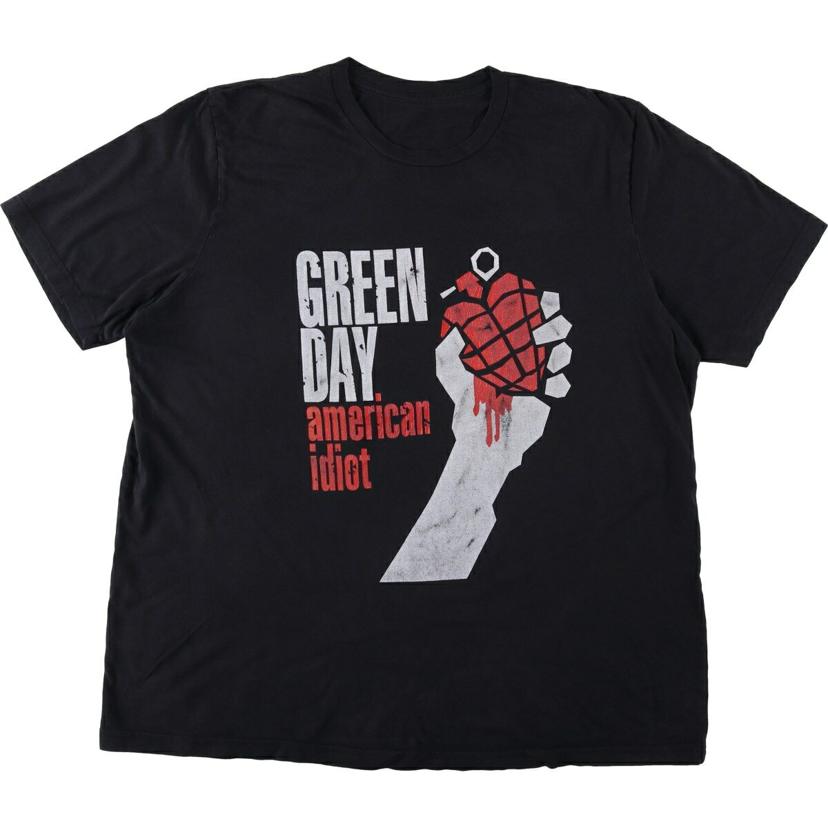 乐天商城 - 古着 GREEN DAY グリーンデイ バンドTシャツ バンT メンズXL相当 /eaa621943 【中古】 【260605】 ブラック系 春夏秋