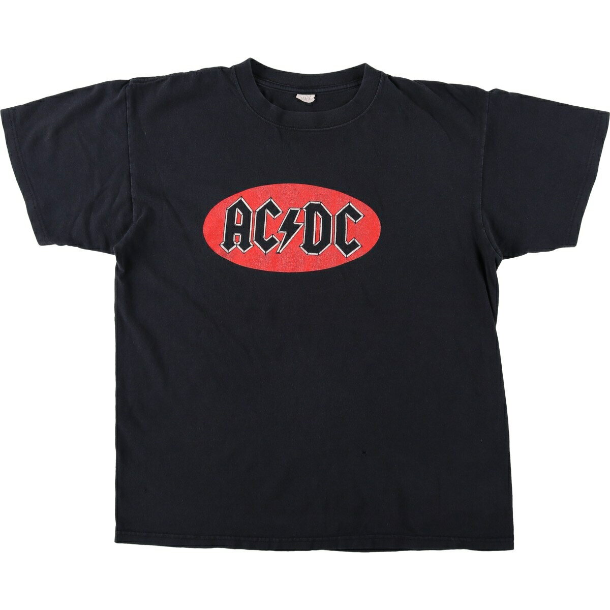 乐天商城 - 古着 アンビル Anvil AC/DC エーシーディーシー バンドTシャツ バンT メンズL相当 /eaa621956 【中古】 【260605】 ブラック系 春夏秋