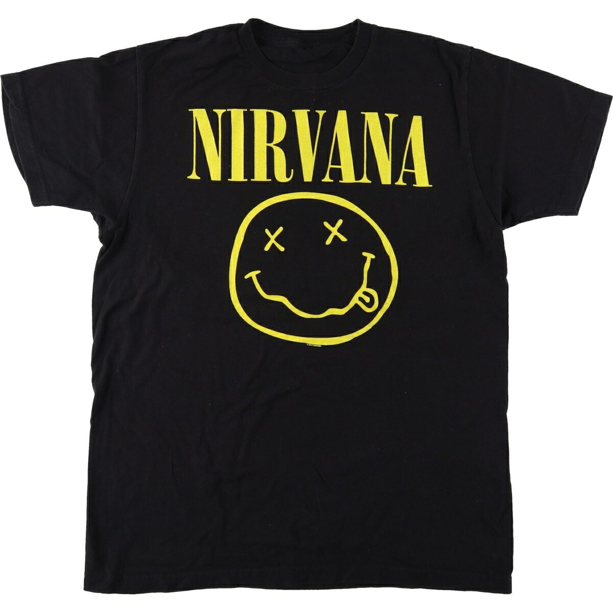 樂天商城 - 古着 NIRVANA ニルヴァーナ バンドTシャツ バンT メンズS相当 /eaa621960 【中古】 【260605】 ブラック系 春夏秋