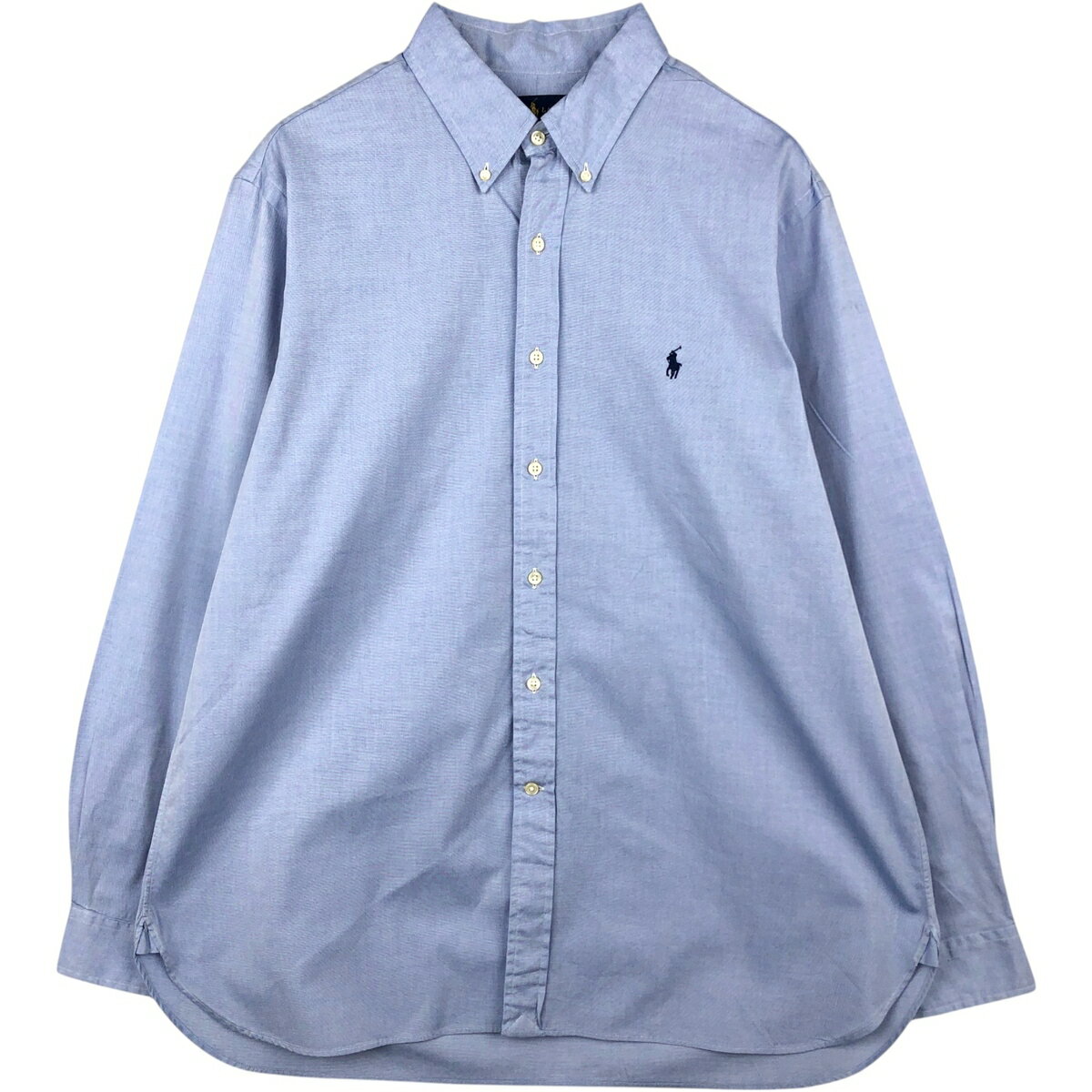 樂天商城 - 古着 ラルフローレン Ralph Lauren 長袖 ボタンダウンシャツ メンズL相当 /eaa622266 【中古】 【260602】