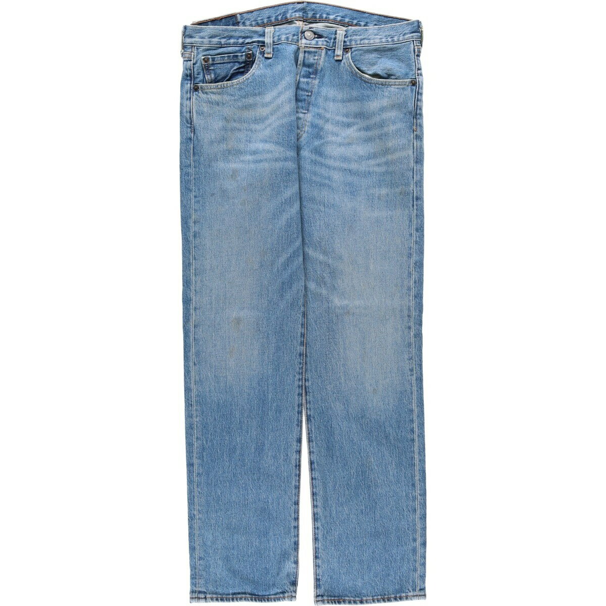乐天商城 - 古着 リーバイス Levi's 501 ストレートデニムパンツ メンズw33相当 /eaa622439 【中古】 【260605】 ブルー系 春夏秋冬