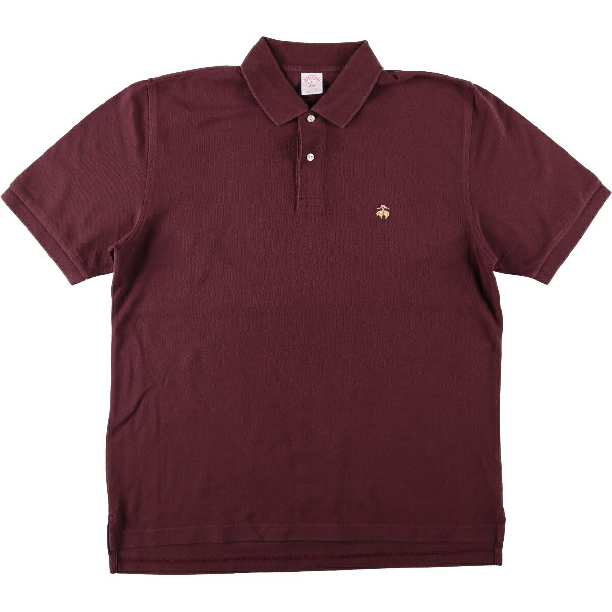 古着 ブルックスブラザーズ Brooks Brothers 半袖 ポロシャツ メンズL相当 /eaa622616 【中古】 【260602】 レッド系 春夏秋