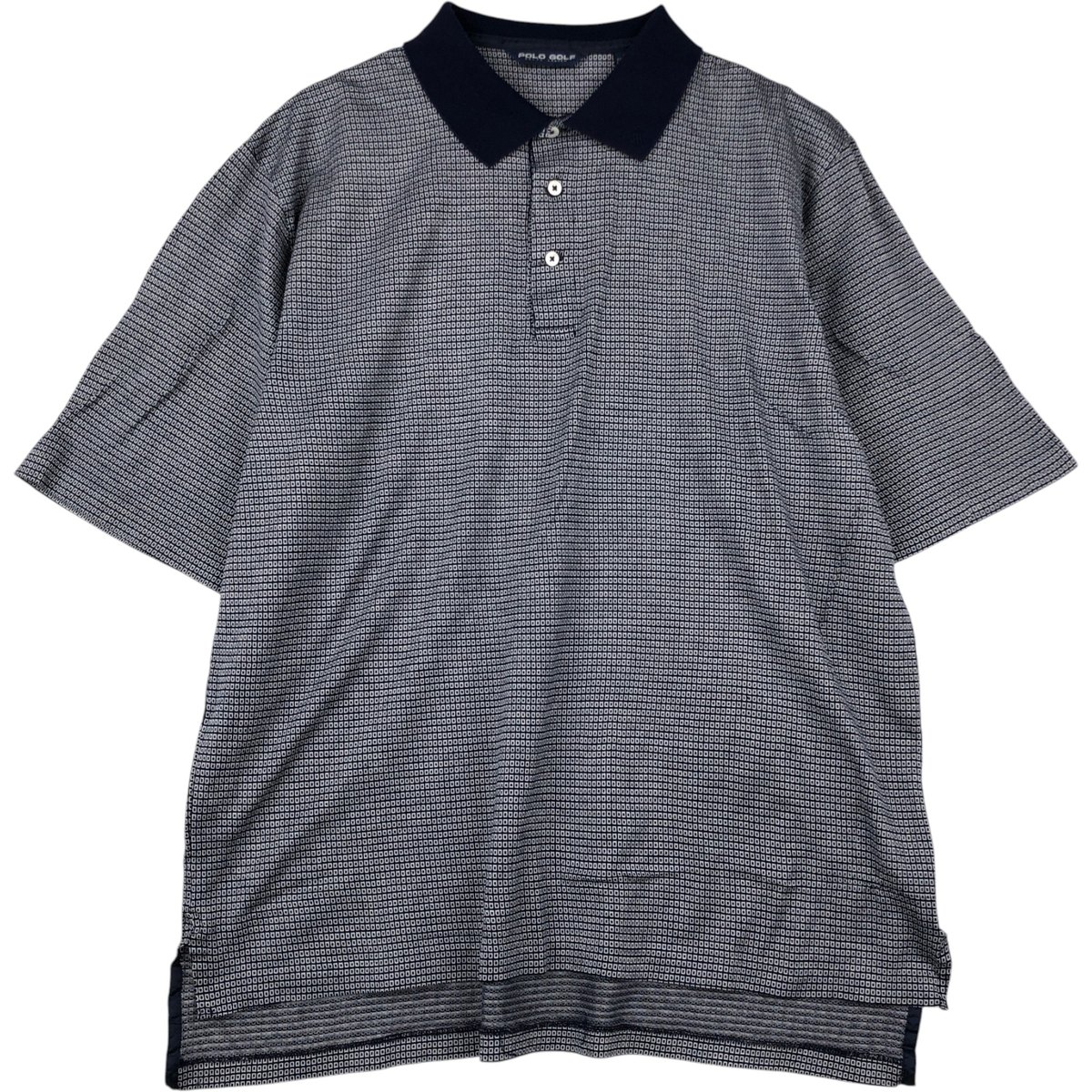 Rakuten - 古着 ラルフローレン Ralph Lauren POLO GOLF ポロゴルフ 総柄 半袖 ポロシャツ メンズXL相当 /eaa622691 【中古】 【260602】