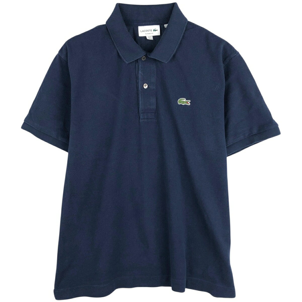 乐天商城 - 古着 ラコステ LACOSTE フランス企画 半袖 ポロシャツ メンズL相当 /eaa622703 【中古】 【260610】