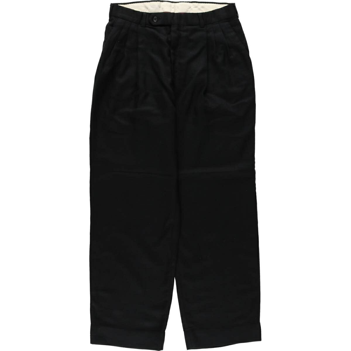 樂天商城 - 古着 スラックスパンツ メンズw31相当 /eaa622789 【中古】 【260605】 ブラック系 春夏秋冬