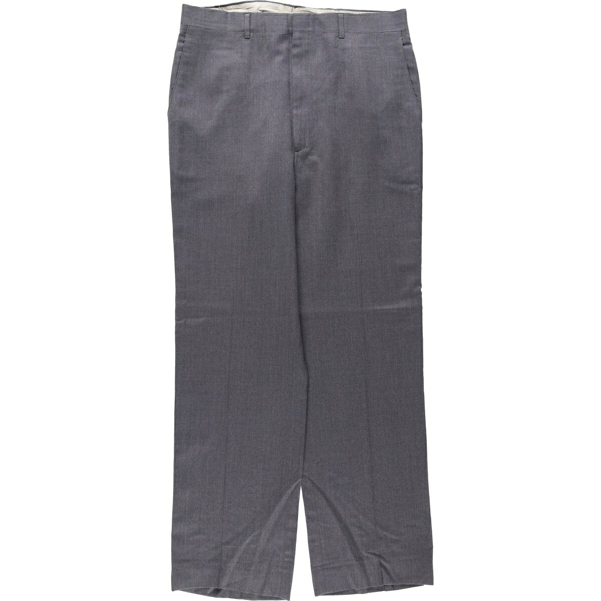 商品詳細 ブランド・Haggar・ハガー・ 特徴・薄手・ジッパーフライ・ワイドパンツ・ロケットタロンジップ・ モデル/形状・Imperial・ウールパンツ スラックス・ 素材・ウール:100%・ 色・グレー系 灰色・ 柄・無地・ 生産国・不明・ 年代 サイズ・メンズw34・表記サイズ:34×34・ウエスト:86cm・股上:32.5cm・股下:77.5cm・もも周り:65cm・裾周り:44cm・ コンディション・C・ カテゴリ・メンズ・ボトムス・ロングパンツ・スラックス・プリーツパンツ・ 商品番号・eaa622800・ 取扱店・・ スタッフコメント品質表示タグが未記載の為、生産国が不明です。Haggar Imperial ウールパンツ スラックス / メンズw34 / 商品番号 eaa622800 USEDですので使用感などございますが、まだまだご愛用していただけます。 古着という事をご理解の上ご注文よろしくお願いします。 【状態追記】 ●後、右ウエストに破れ ●前内側、両ポケット内・内袋に汚れ ●後、右ポケット内サイドにかたまり汚れあり※状態は当社独自の基準です。 着用感表記サイズウエスト股上股下もも周り裾周り メンズw3434×34(※着用感、表記サイズは目安です。)86cm32.5cm77.5cm65cm44cm ※測定値の若干の誤差はご了承下さい。サイズガイドはこちら ブランドHaggarハガー 特徴薄手 / ジッパーフライ / ワイドパンツ / ロケットタロンジップモデル/形状Imperial / ウールパンツ スラックス素材ウール:100%色グレー系 灰色柄無地生産国不明年代-カテゴリスラックス・プリーツパンツ商品番号eaa622800取扱店　　 品質表示タグが未記載の為、生産国が不明です。ハガーの他の商品を見るスラックス・プリーツパンツの他の商品を見る