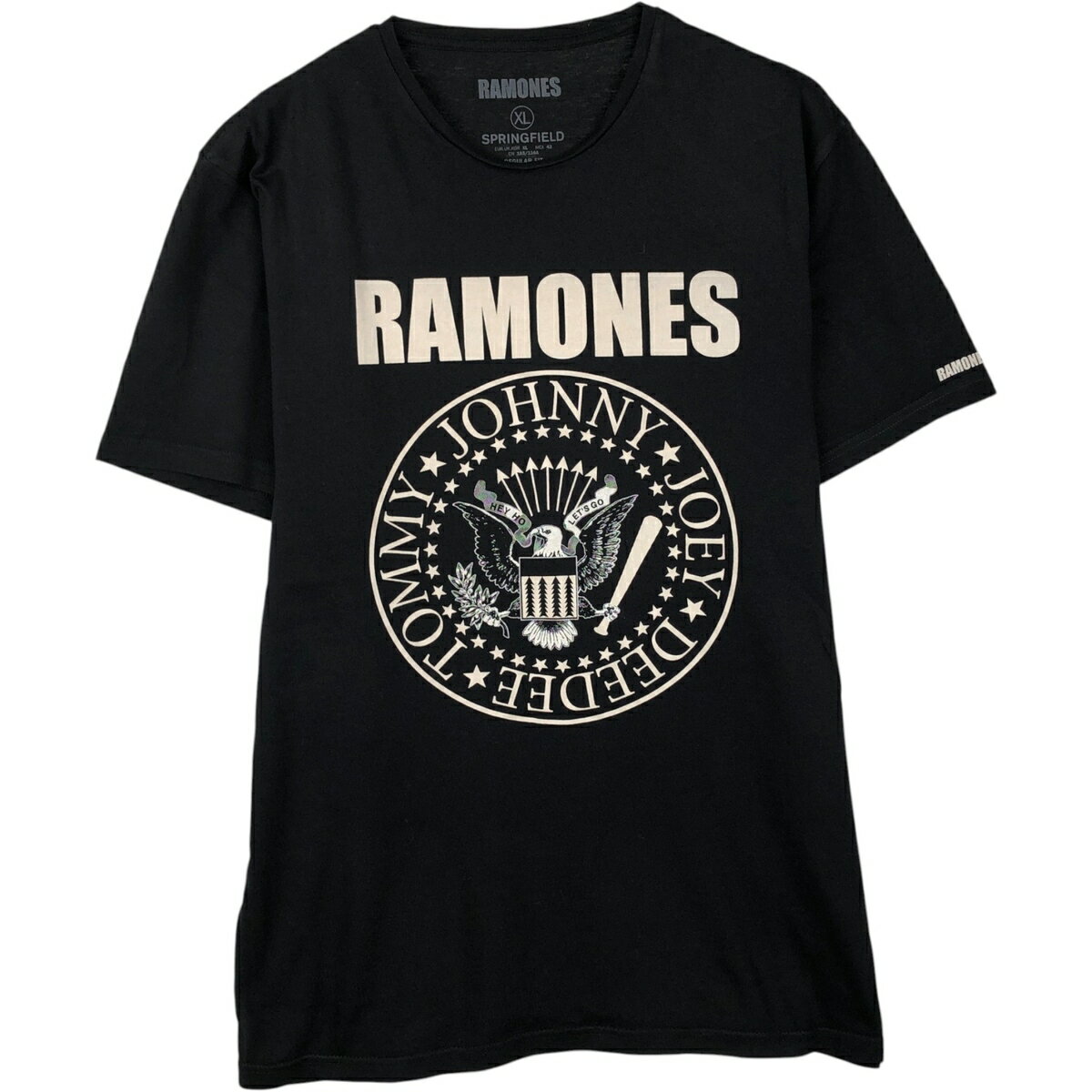 古着 RAMONES ラモーンズ 鷲柄 イーグル柄 バンドTシャツ バンT メンズXL相当 /eaa622883  