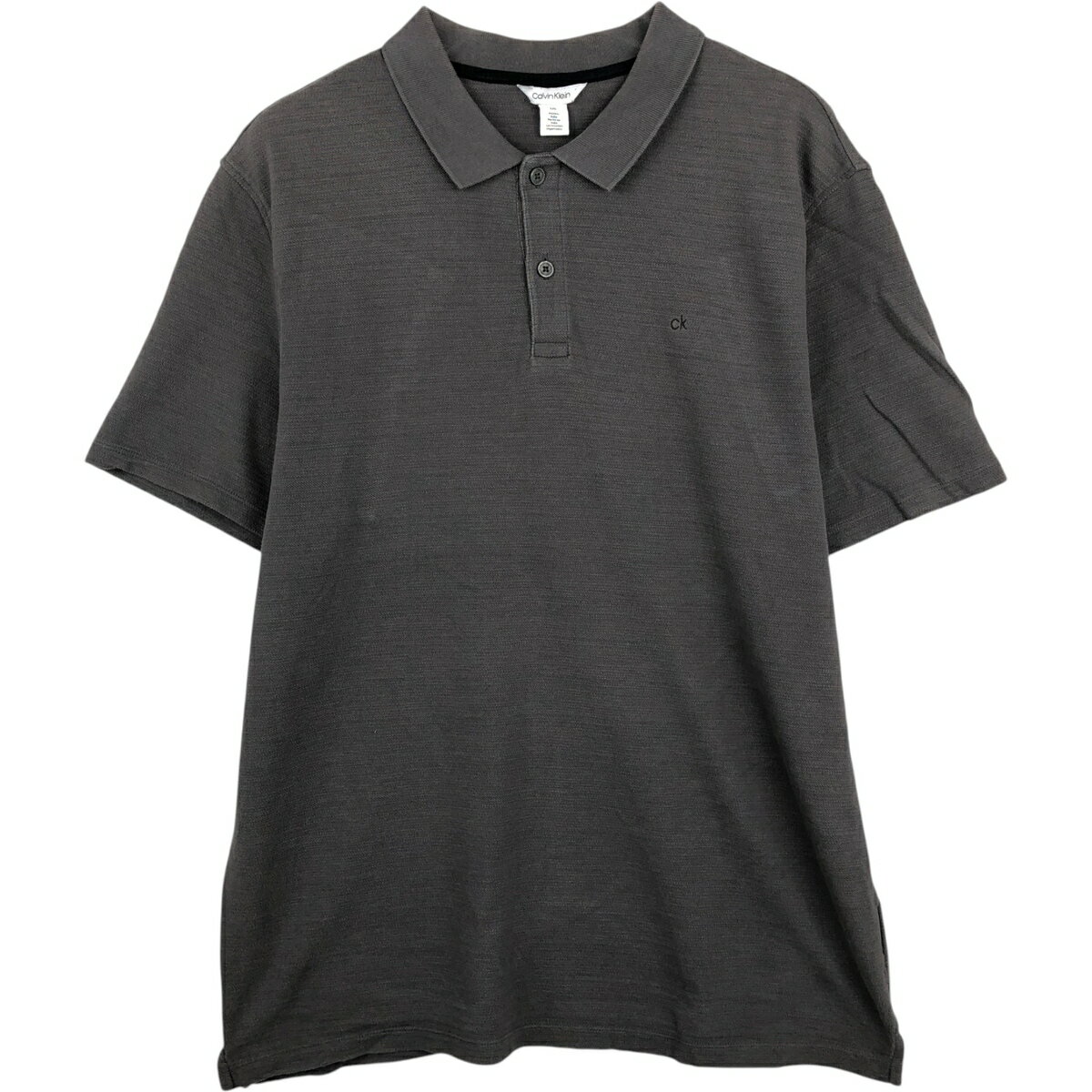 乐天商城 - 古着 カルバンクライン Calvin klein 半袖 ポロシャツ メンズL相当 /eaa622944 【中古】 【260607】